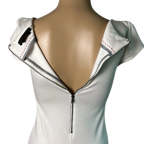 Alice + Olivia white sheath bodycon mini dress
event,romantic,feminine,exc cond! - Picture 9 of 14